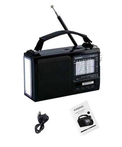 Radio Portatil BT GADNIC Inalámbrica AM/FM Con Linterna   - 5