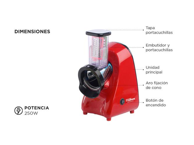 Multi-Rallador Liliana ASM100 Rebanador Easysalad - 5
