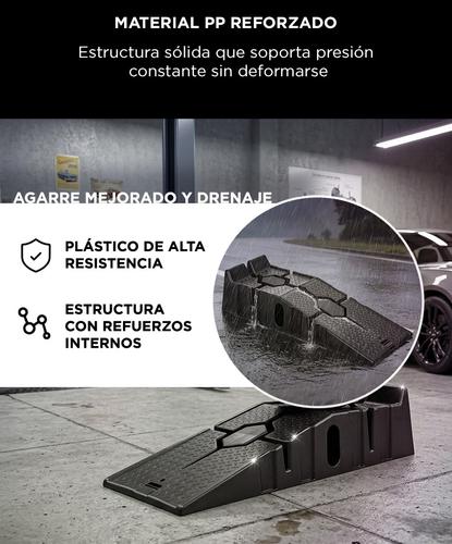 Rampa Para Auto Camioneta Motos GADNIC Soporta 3T 2 Unidades  - 2