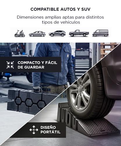 Rampa Para Auto Camioneta Motos GADNIC Soporta 3T 2 Unidades  - 4