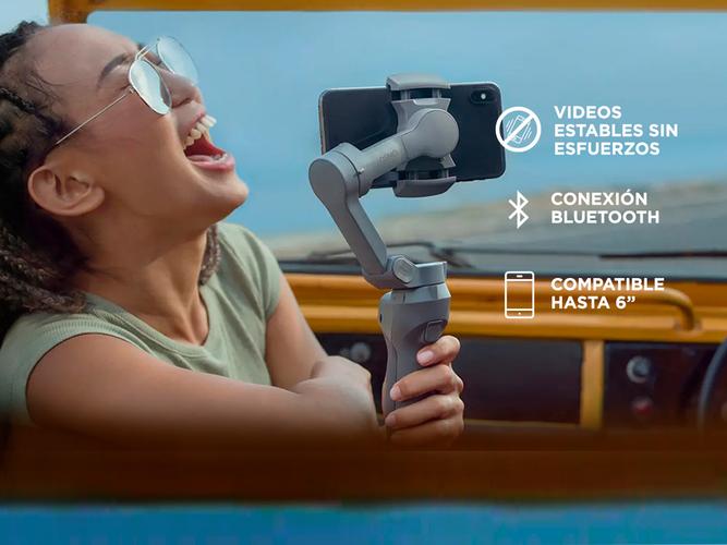 Estabilizador DJI Osmo Mobile 3 Videos Y Fotos Función Panorámica + Bolso - 2