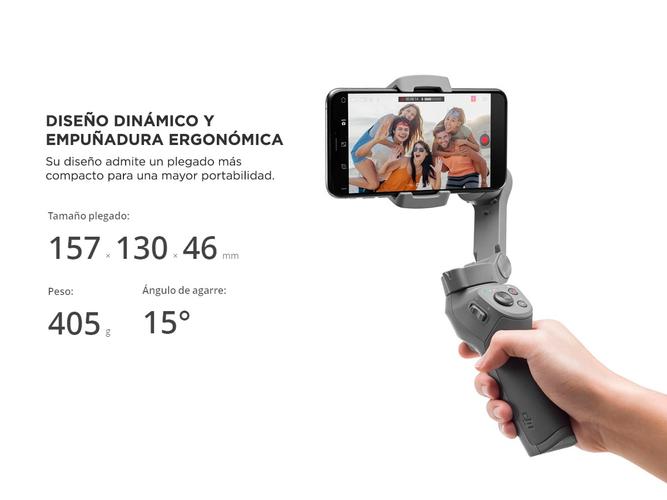 Estabilizador DJI Osmo Mobile 3 Videos Y Fotos Función Panorámica + Bolso - 3