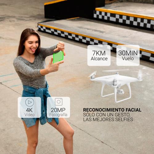 Drone DJI Phantom 4 Pro + 3 Baterías Extra - 2