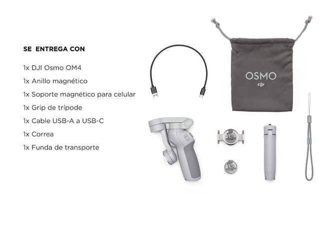Estabilizador DJI Osmo Mobile 4 Videos Y Fotos Función Panorámica Diseño Magnético - 6