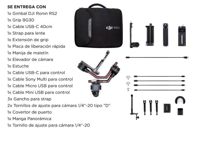 Estabilizador de Camara Profesional DJI Ronin RS2 - 5