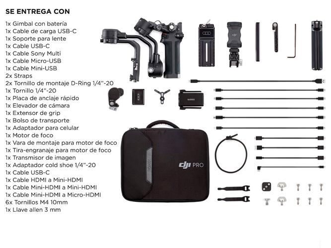 Estabilizador de Camara Profesional DJI Ronin RSC2 Pro Combo - 5