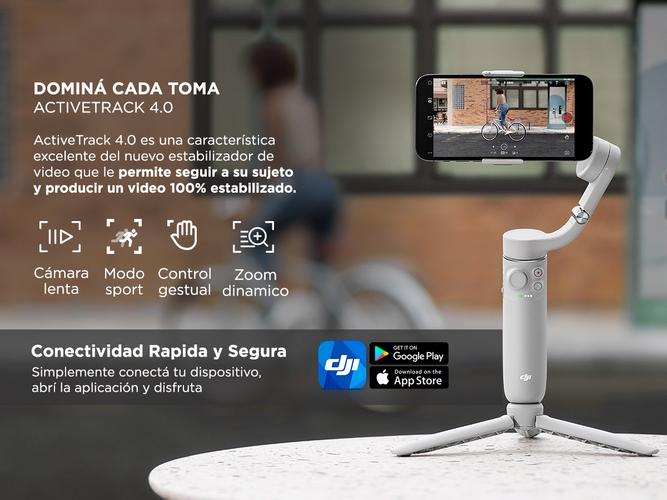 Estabilizador DJI Osmo Mobile 5 Videos Y Fotos Función Panorámica + Trípode Multisuperficie - 2