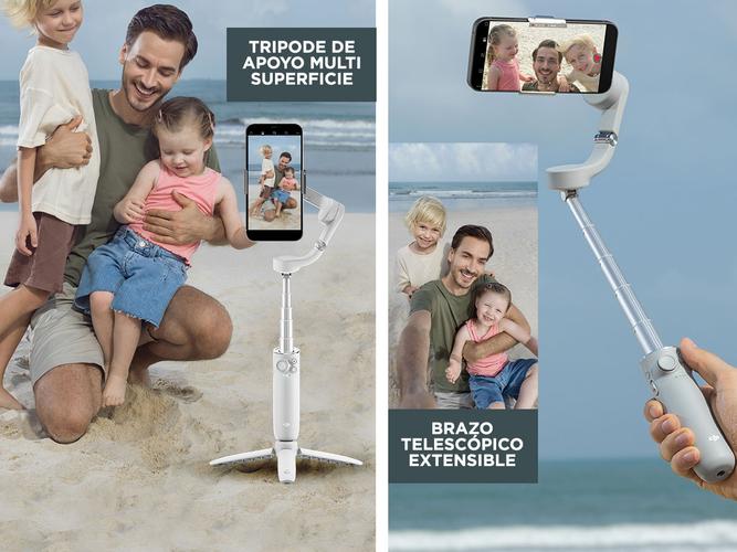 Estabilizador DJI Osmo Mobile 5 Videos Y Fotos Función Panorámica + Trípode Multisuperficie - 3