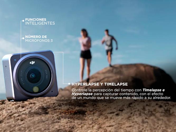 DJI Action 2 Power Combo Cámara Deportiva 4k 120 Fps  - 3