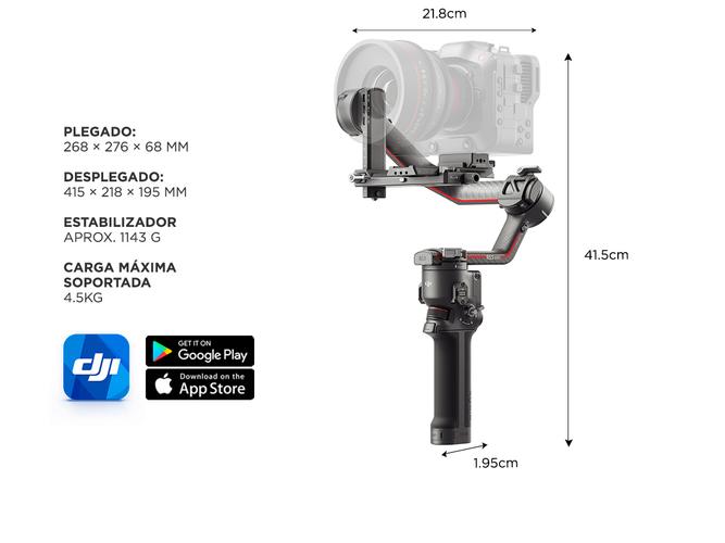 Estabilizador de Cámara DJI RS3 PRO Profesional - 5