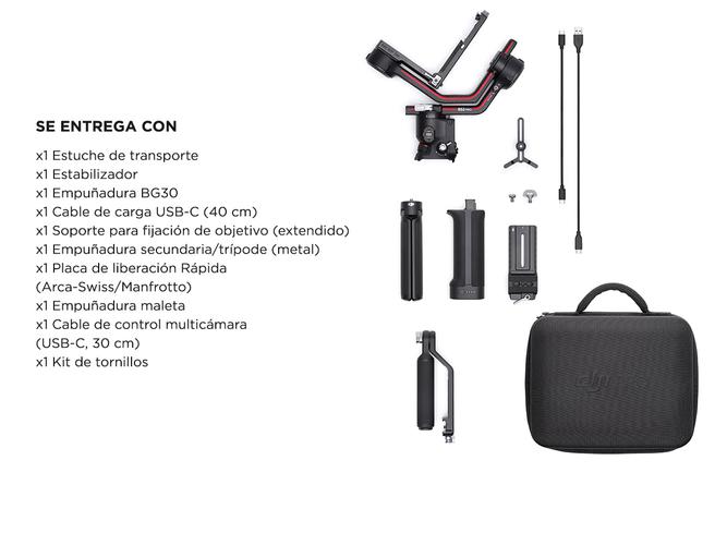 Estabilizador de Cámara DJI RS3 PRO Profesional - 6