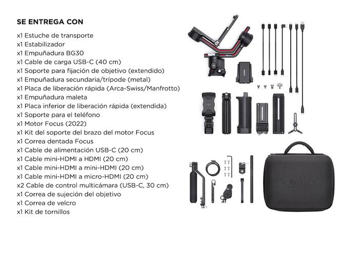 Estabilizador de Cámara DJI RS3 PRO Combo Ronin - 6