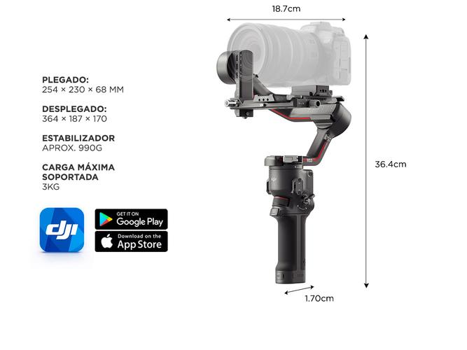 Estabilizador de Cámara Ronin  DJI RS3 Profesional Gimbal - 5
