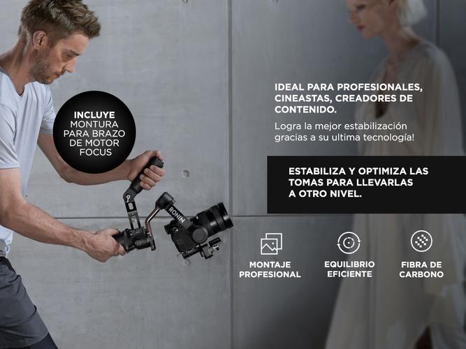Estabilizador de Cámara Ronin  DJI RS3 Combo Profesional Gimbal Usado - 2