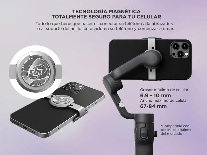 Estabilizador De Teléfono DJI Osmo Mobile 6 - 4
