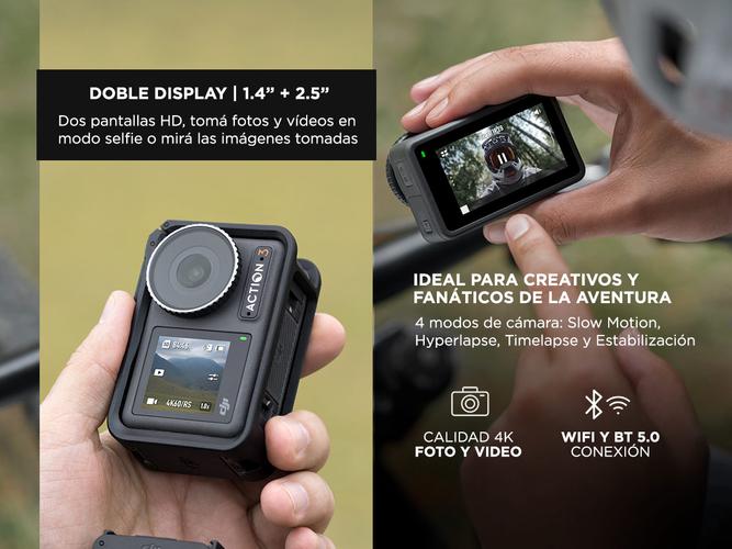 Cámara DJI Osmo Action 3 Adventure Combo 4K Dual Screen - 2