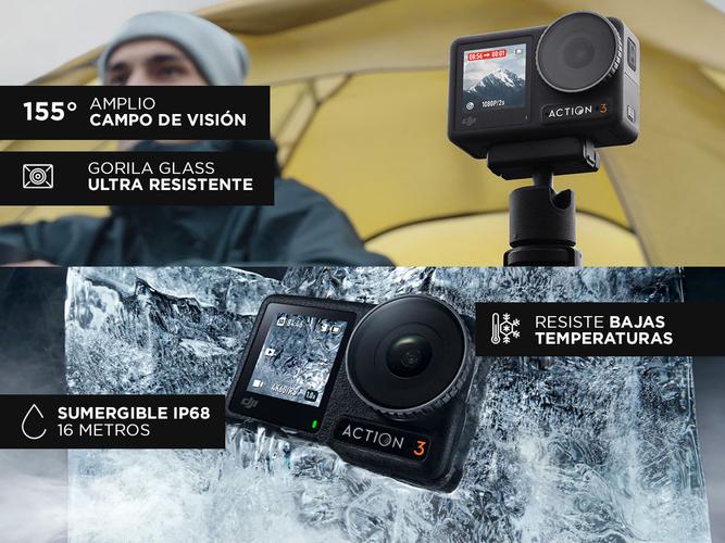 Cámara DJI Osmo Action 3 Adventure Combo 4K Dual Screen - 3