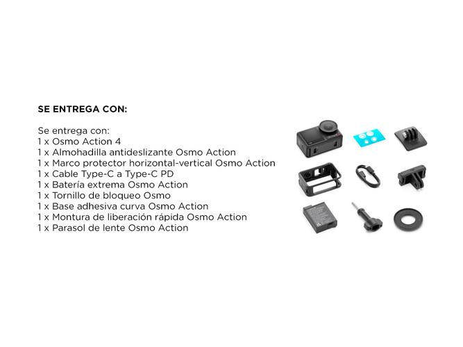 Cámara DJI Osmo Action 4 Standard Combo 4K Dual Screen - 6