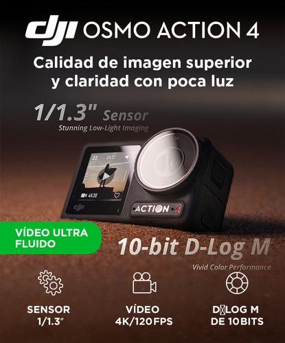 Cámara DJI Osmo Action 4 Combo Estándar - 1