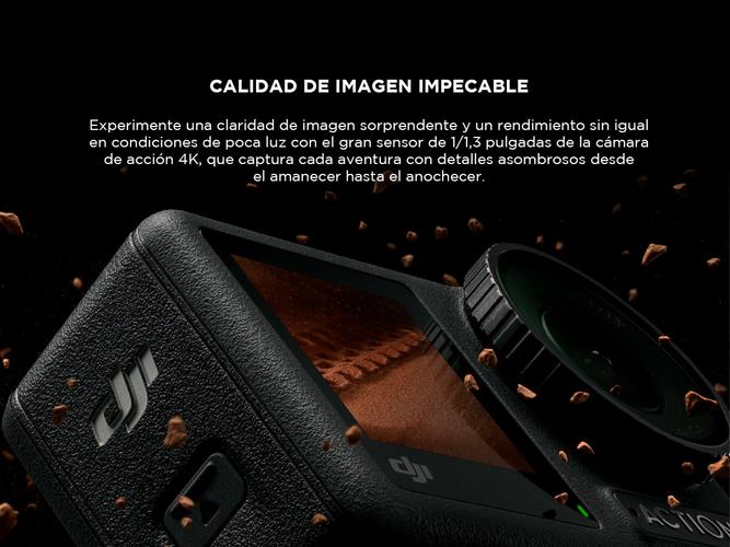Cámara DJI Osmo Action 4 Adventure Combo 4K Dual Screen - 2