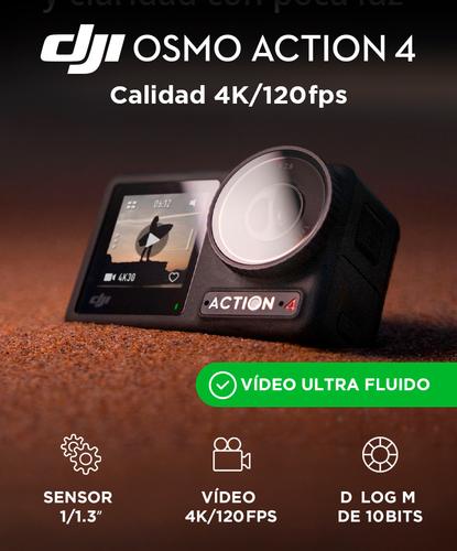 Cámara DJI Osmo Action 4 Combo Aventura - 1