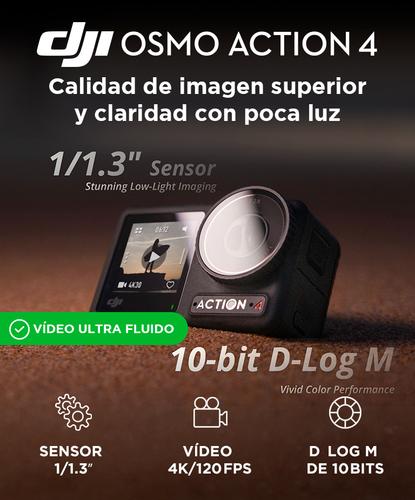 Cámara DJI Osmo Action 4 Combo Aventura - 1