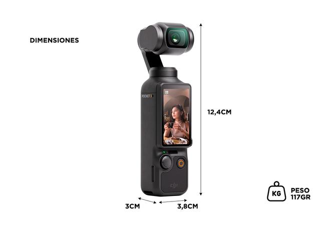 Osmo Pocket 3 DJI Standard Combo Usado - 5