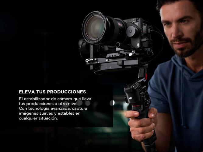Estabilizador de Mano DJI RS 4 PRO Para Camaras Estabilización Profesional Versatilidad Avanzada y Control Total Outlet - 2
