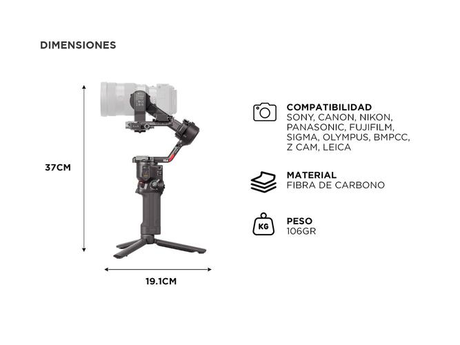 Estabilizador DJI RS 4 - 5