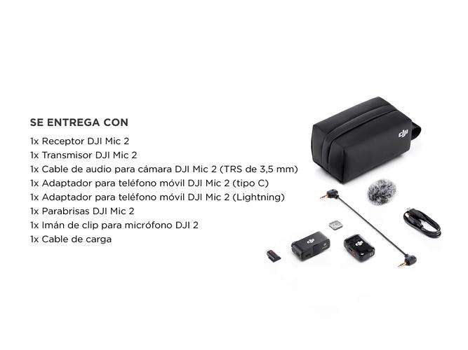 Micrófono DJI Mic2  TX  RX - 6