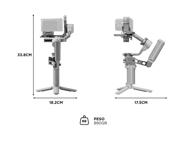 Estabilizador DJI RS4 Mini Combo - 5