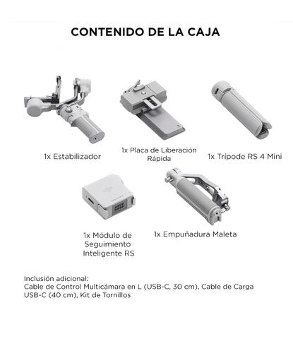 Estabilizador DJI RS4 Mini Combo - 6