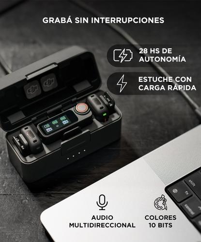 DJI Mic 3 2 TX  1 RX  Estuche de Carga - 4