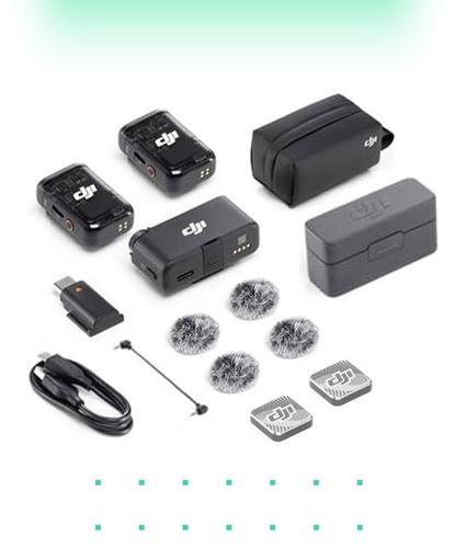 DJI Mic 3 2 TX  1 RX  Estuche de Carga - 6