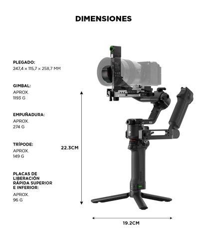 Estabilizador DJI RS 5 Combo  - 5