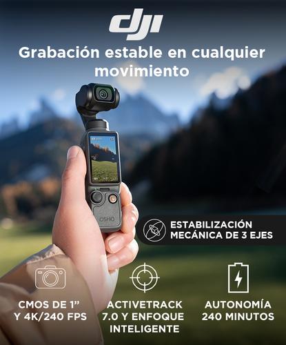 Camara DJI Osmo Pocket 4 Combo Estandar Estabilizacion 3 Ejes Pantalla 2 107GB MicroSD 1TB Autonomia 240min - 1
