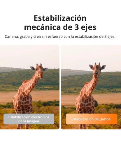 Cámara Osmo Pocket 4 DJI Combo Creadores, Cámara para Videovlogs de Bolsillo, 1