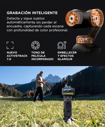 Camara DJI Osmo Pocket 4 Combo Creadores Estabilizacion 3 Ejes Pantalla 2 107GB MicroSD 1TB Autonomia 240min - 3