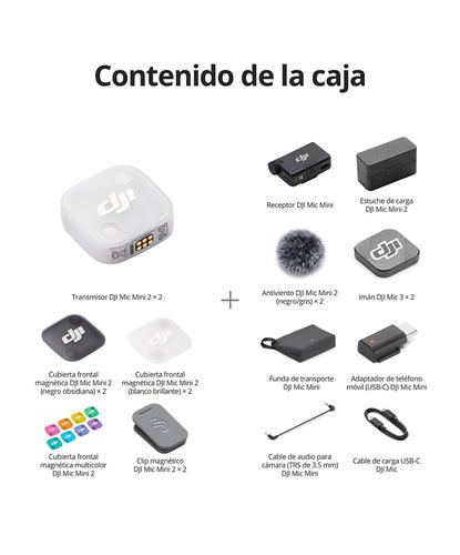 Micrófono Inalámbrico DJI Mic Mini 2 2 TX  1 RX  Estuche de Carga - 6