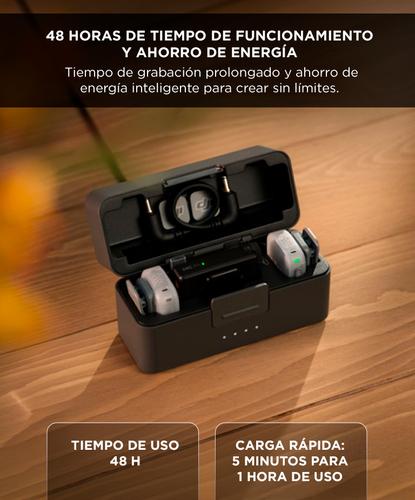 Micrófono Inalámbrico DJI Mic Mini 2 1 TX  1 RX Móvil  Estuche de Carga - 4