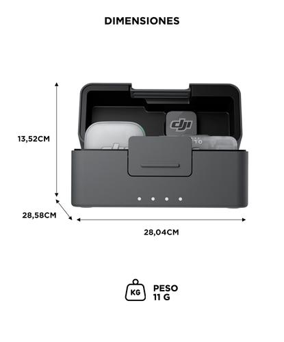 Micrófono Inalámbrico DJI Mic Mini 2 1 TX  1 RX Móvil  Estuche de Carga - 5