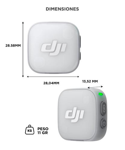 Micrófono Inalámbrico DJI Mic Mini 2 Transmisor - 5