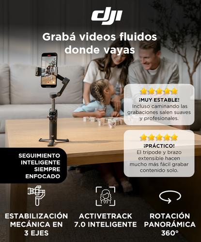 Estabilizador DJI Osmo Mobile 8 Varilla de Extensión y Trípode Integrados Seguimiento Automático  - 1