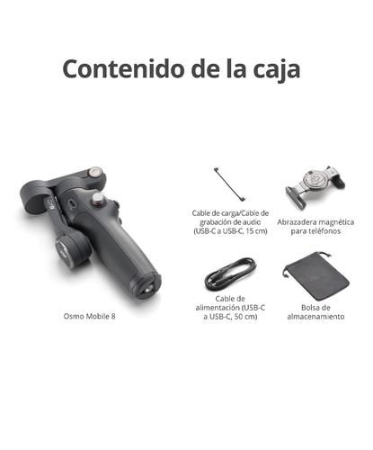 Estabilizador DJI Osmo Mobile 8 Varilla de Extensión y Trípode Integrados Seguimiento Automático  - 6