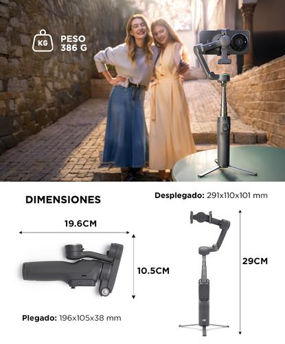 Estabilizador DJI Osmo Mobile 8P Combo Seguimiento Avanzado  - 5