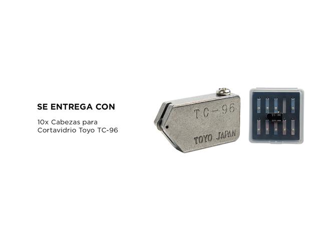 Repuesto Cabeza Cortavidrio Toyo Tc-96 x10 unidades - 4