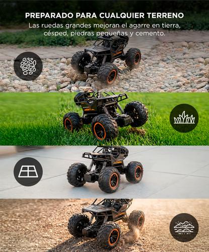 Auto Con Cámara HD Gadnic 4x4 A Control Remoto Y Conexión Celular - 3