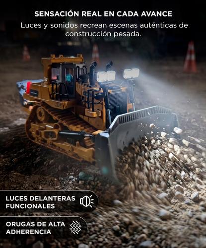 Bulldozer Gadnic Excavadora Pala Móvil Con Control Remoto Luces Y Sonido Camión Vehículo Juguete Para Niños - 4