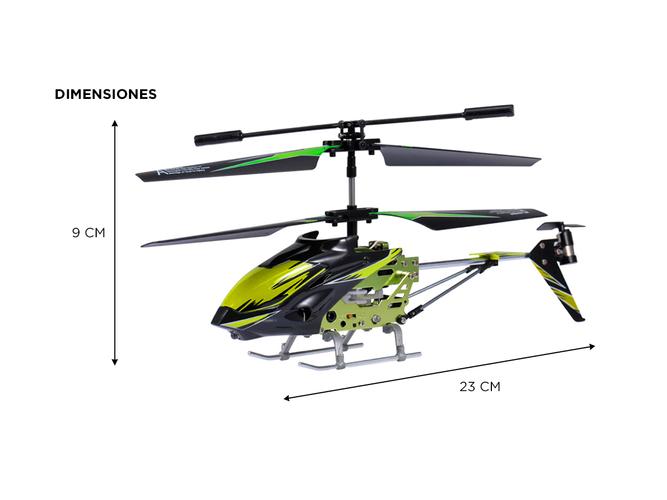 Helicóptero a Control Remoto Gadnic S929 Crash Metal 35 CH Súper Resistente - 4