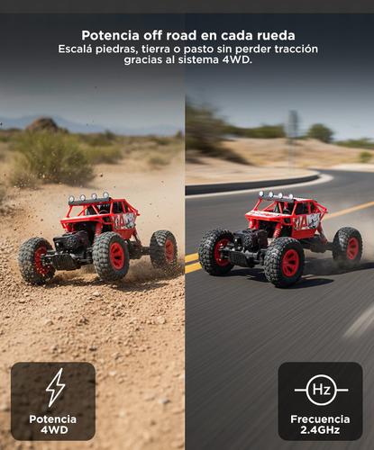 Auto a Control Remoto Gadnic Camioneta 4x4 40kmh 118 50mt Alcance Suspensión - 2